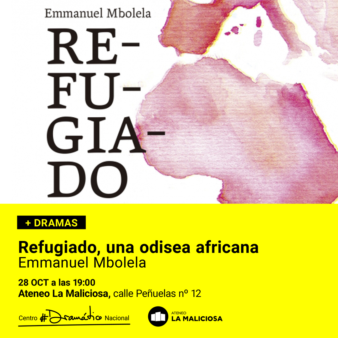 Presentación del libro «Refugiado» de Emmanuel Mbolela