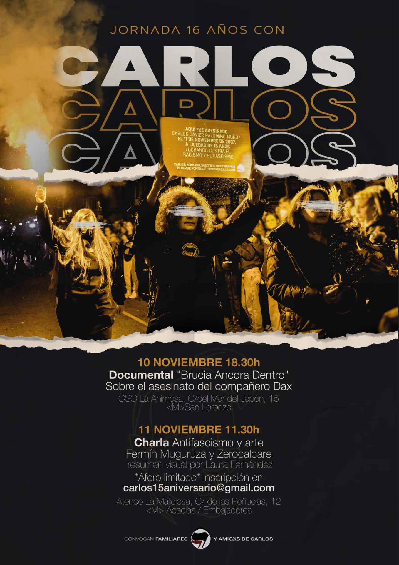 Jornada 16º homenaje a Carlos Javier Palomino