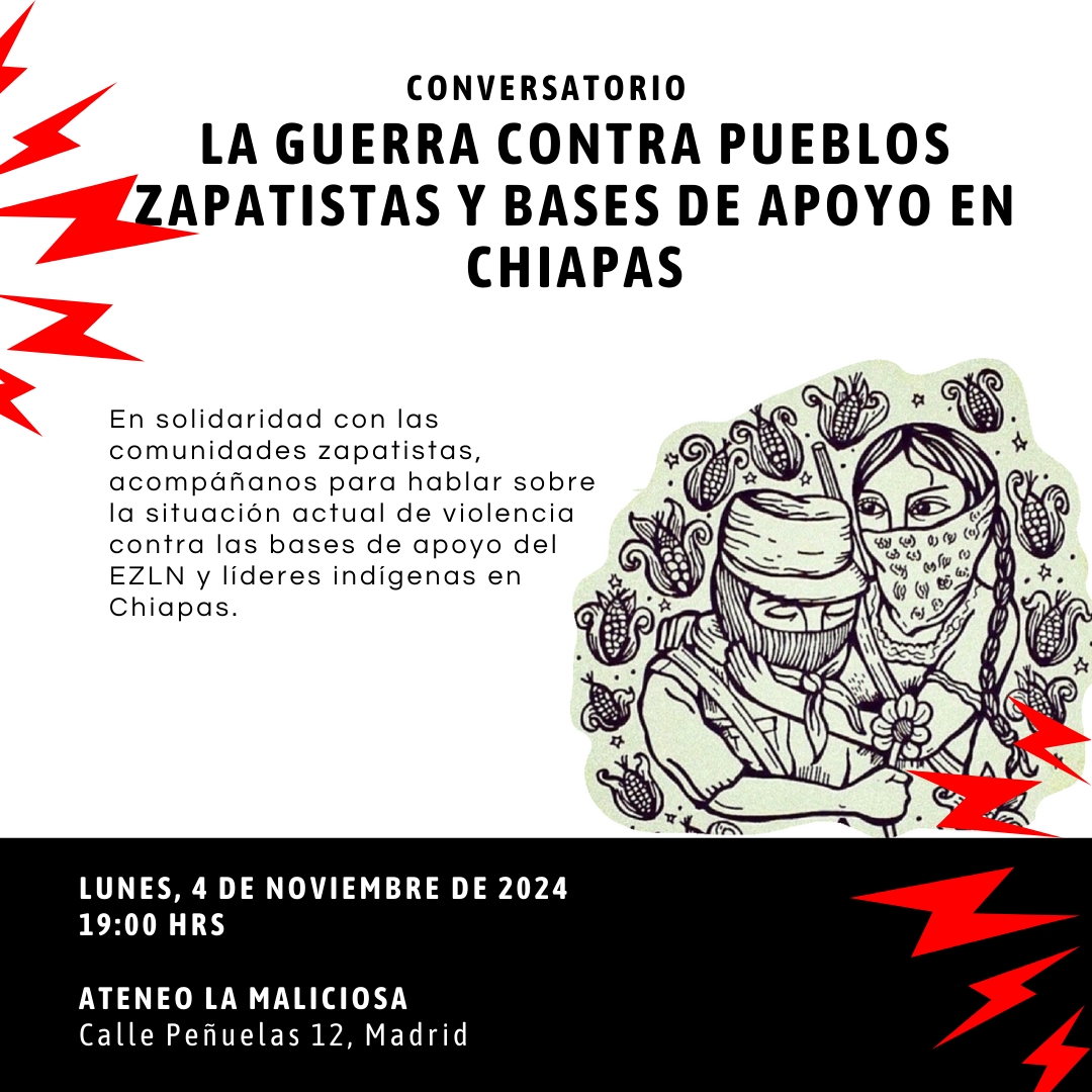 La guerra contra pueblos zapatistas y bases de apoyo en Chiapas