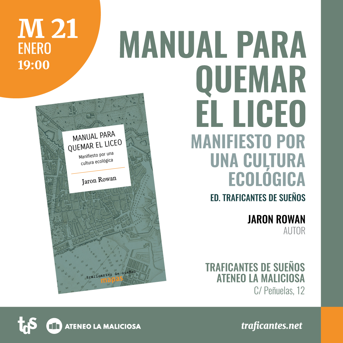 Manual para quemar el Liceo. Manifiesto por una cultura ecológica