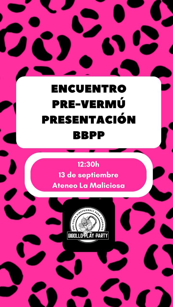 ENCUENTRO PRESENTACIÓN BIBOLLO PLAY-PARTY