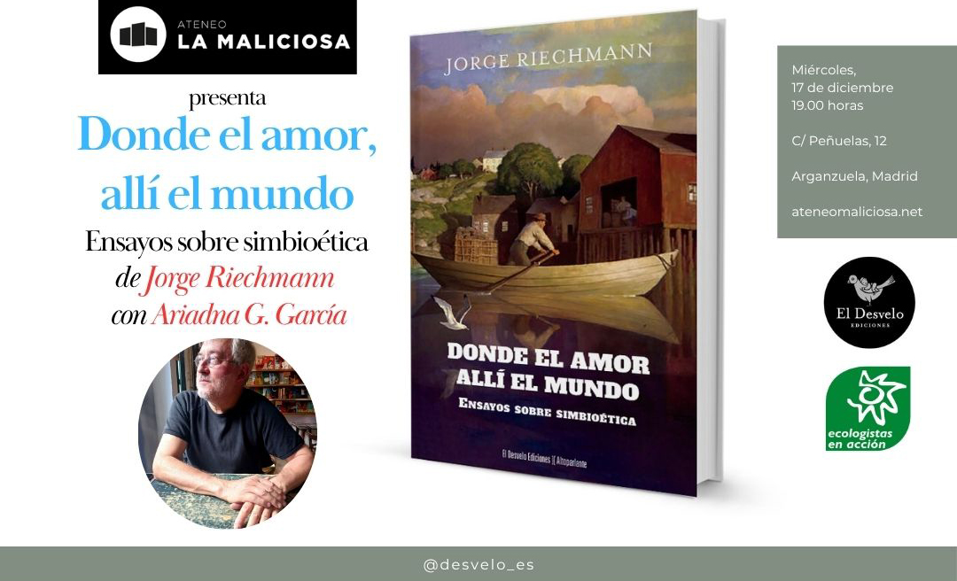 Presentación del libro «Donde el amor, allí el mundo»
