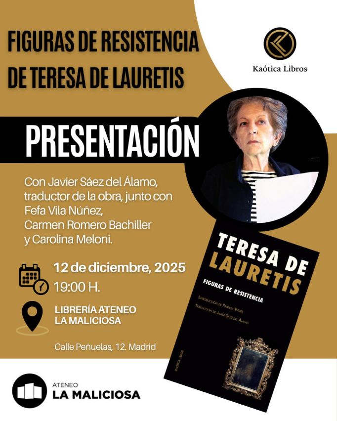 TERESA DE LAURETIS: FIGURAS DE RESISTENCIA