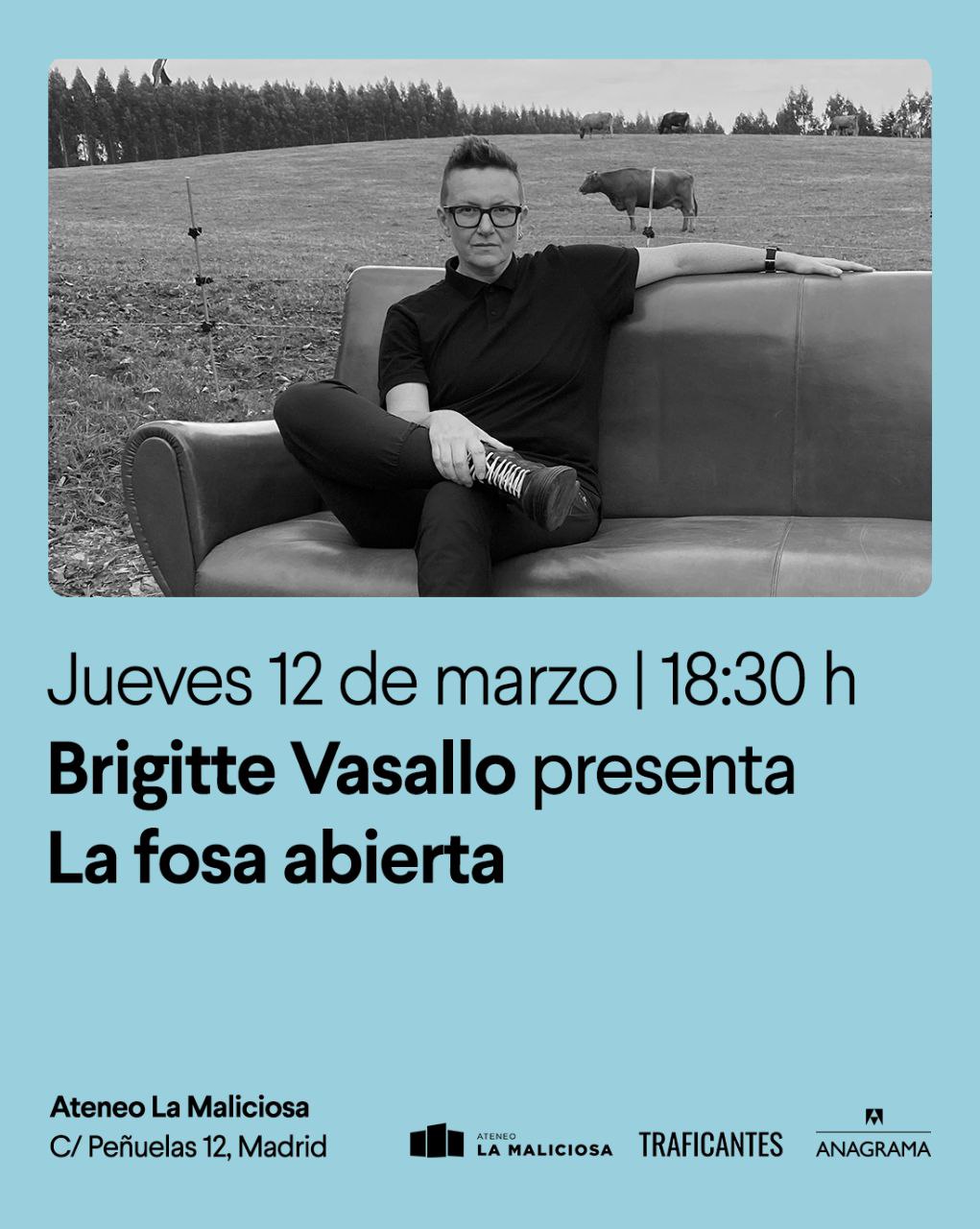 Presentación de «La fosa abierta» con Brigitte Vasallo