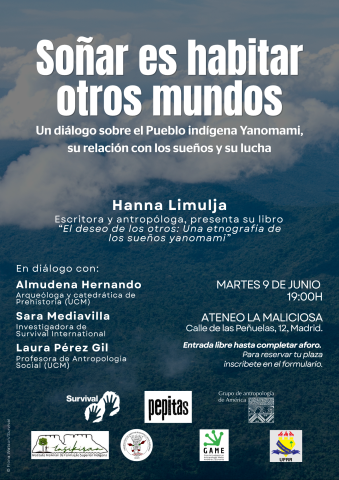 Soñar es habitar otros mundos. Un diálogo sobre el Pueblo indígena Yanomami, su relación con los sueños y su lucha