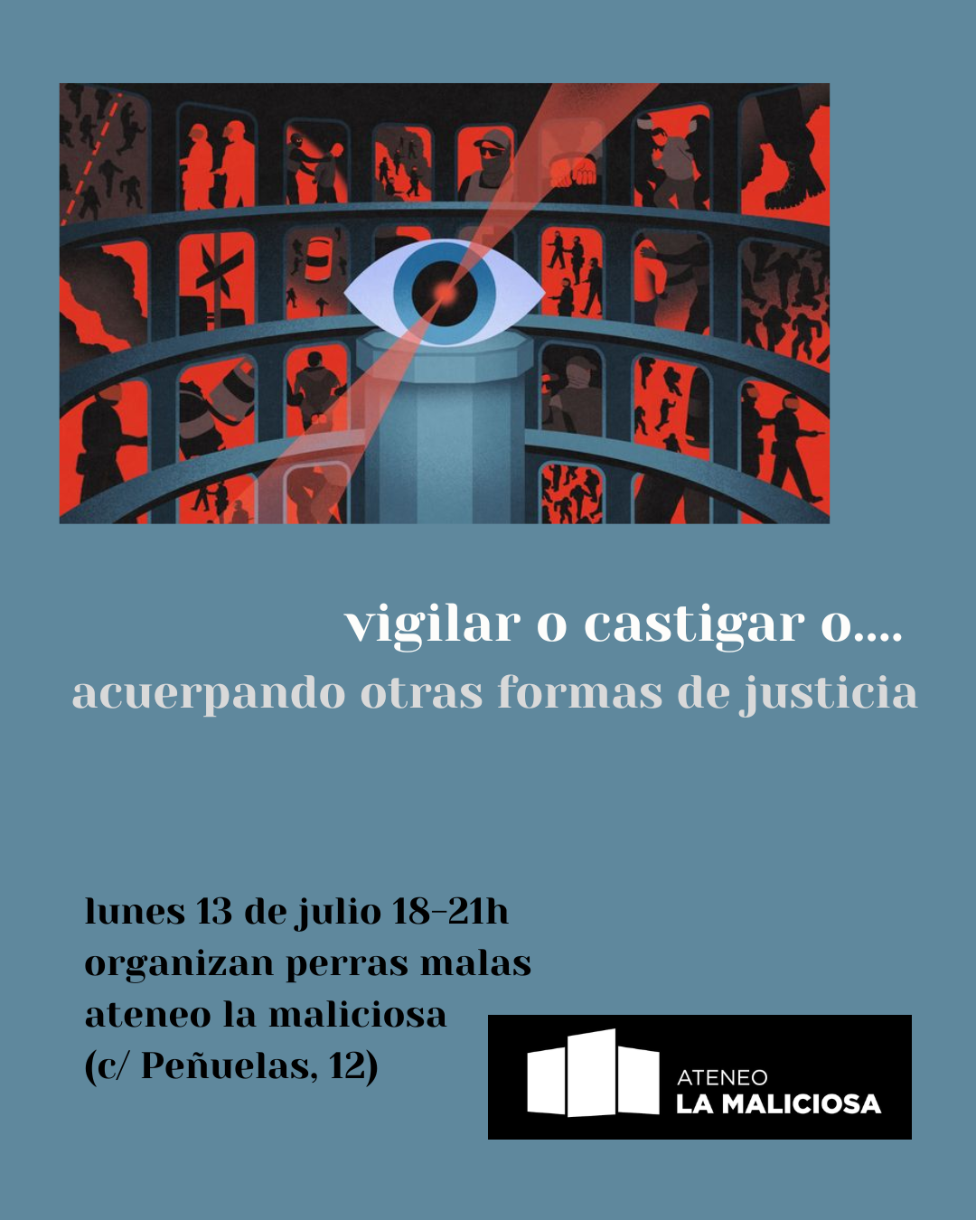 Taller «Vigilar o castigar… acuerpando otras formas de justicia»