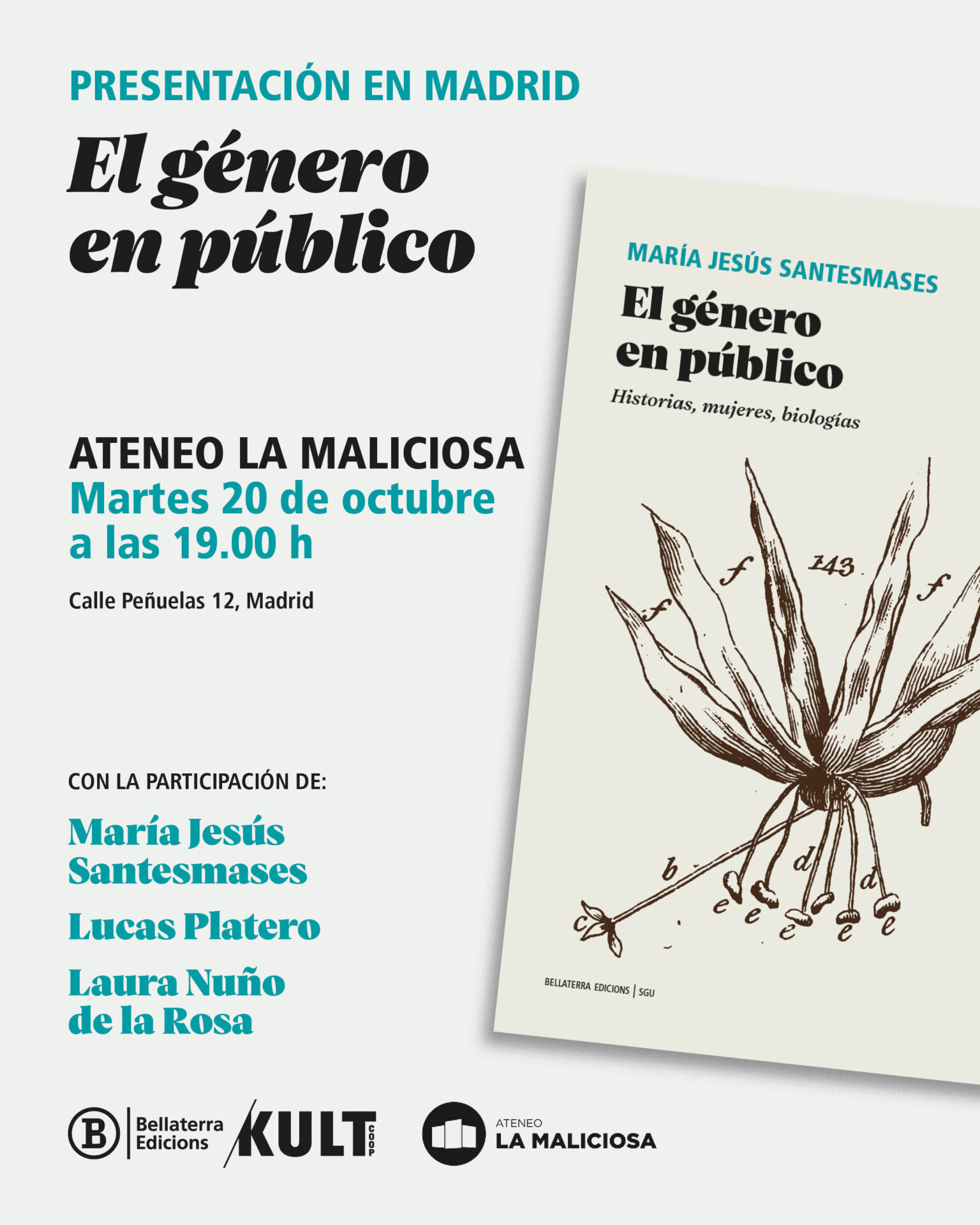 Presentamos «El género en público: Historias, mujeres, biologías»