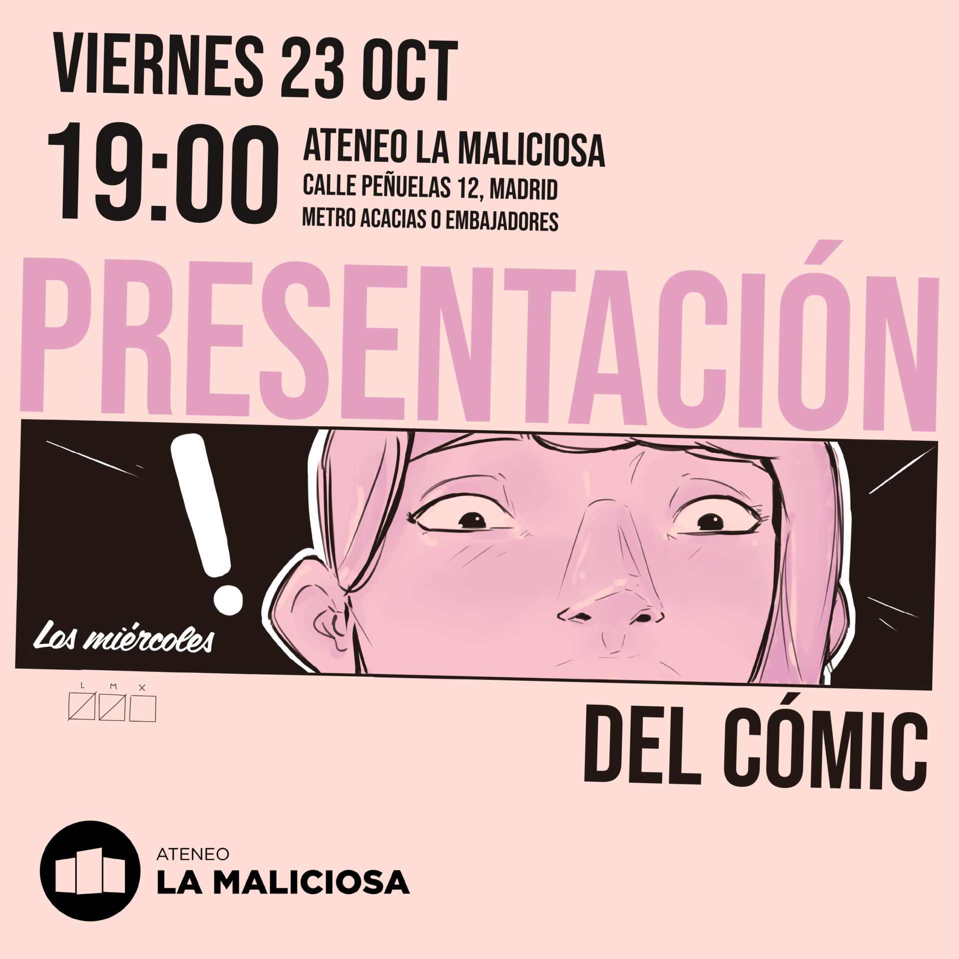 Presentación del webcómic «Los miércoles»