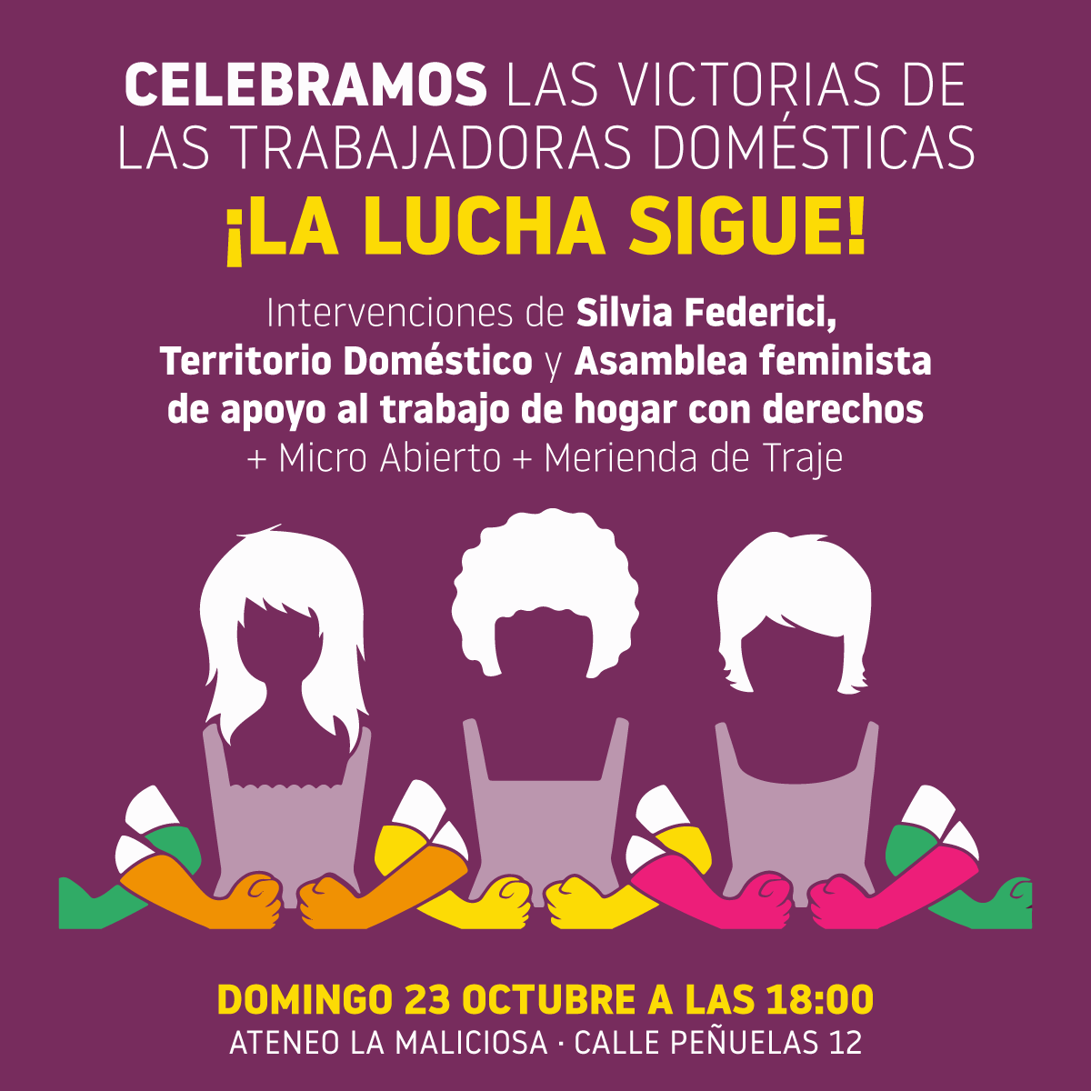 Celebramos las victorias de las trabajadoras domésticas, ¡la lucha sigue!