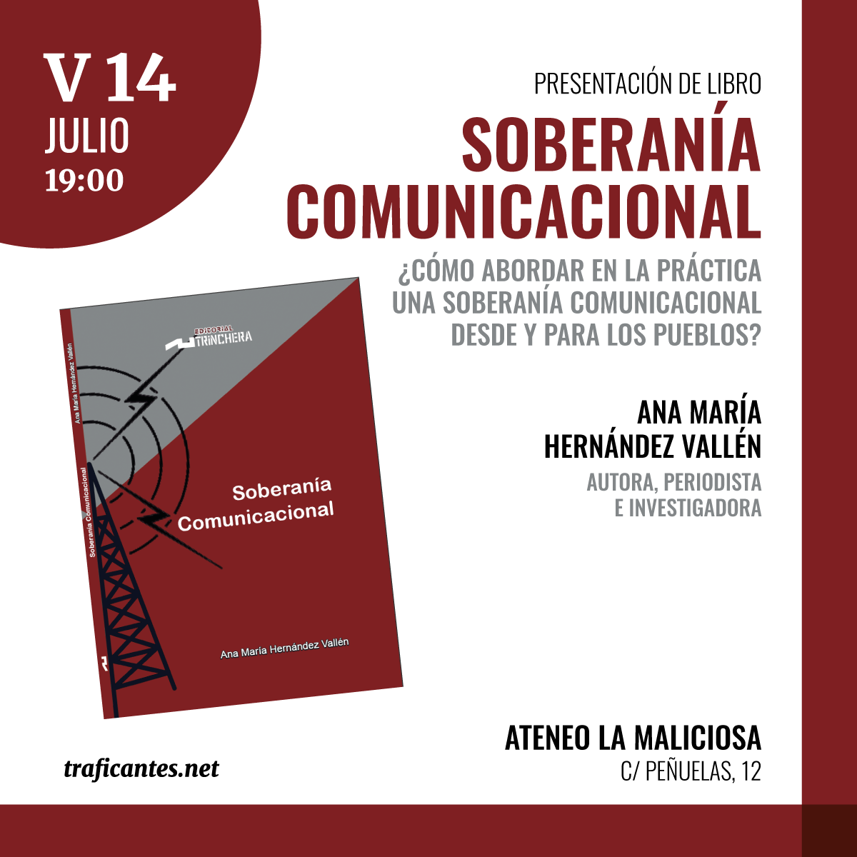 Presentación libro «Soberanía comunicacional»