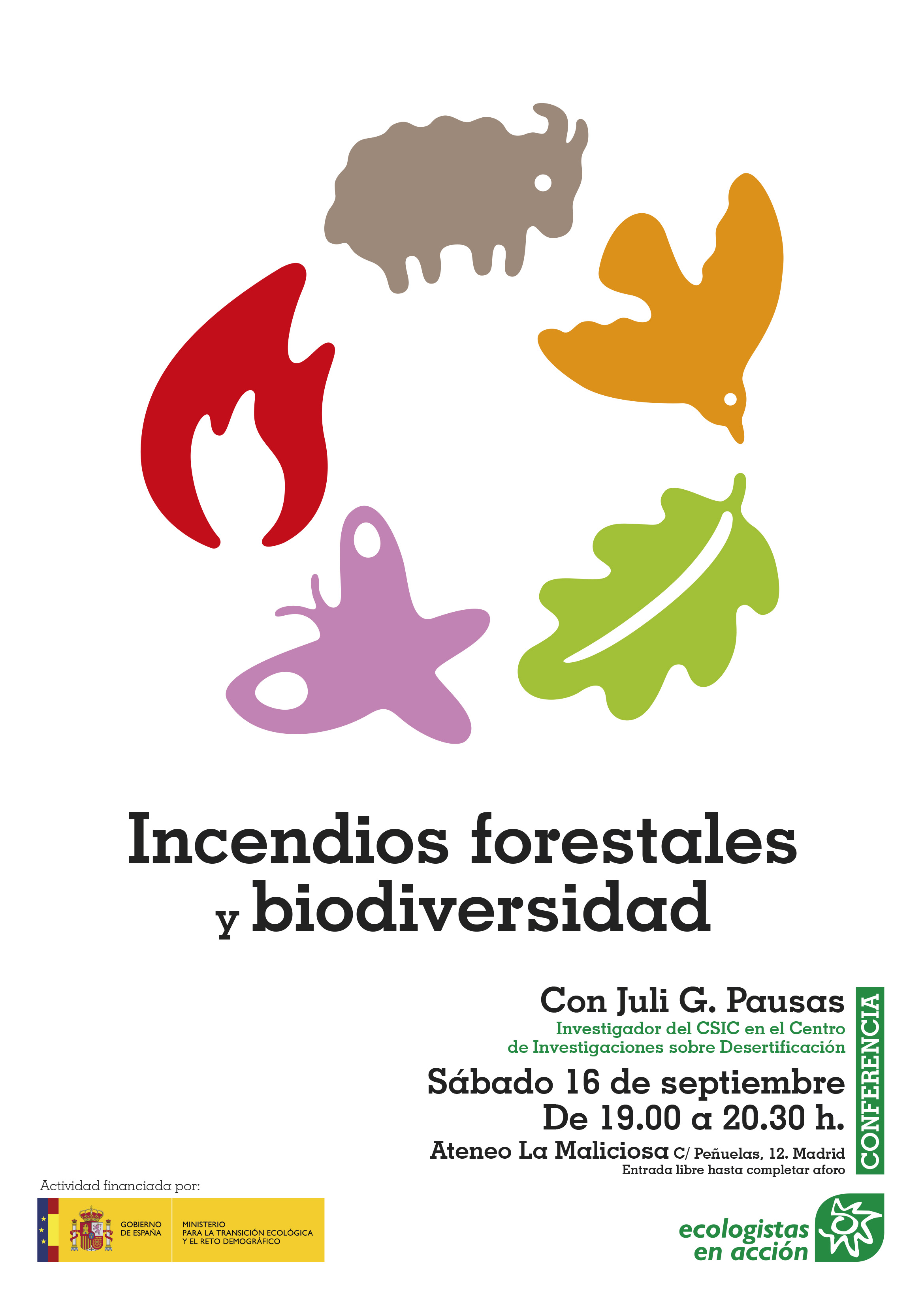 Incendios forestales y biodeviersidad