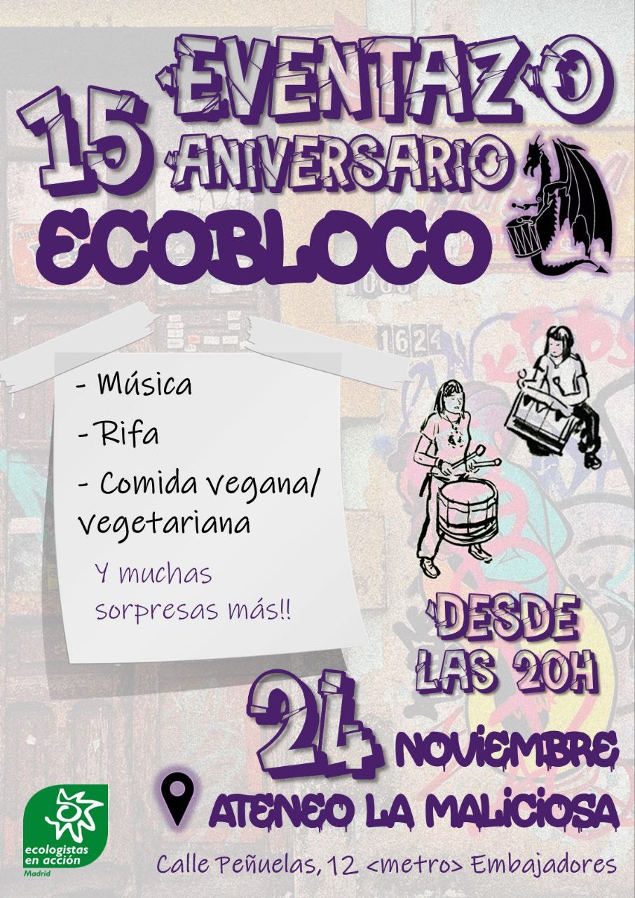 Eventazo 15 aniversario de Ecobloco