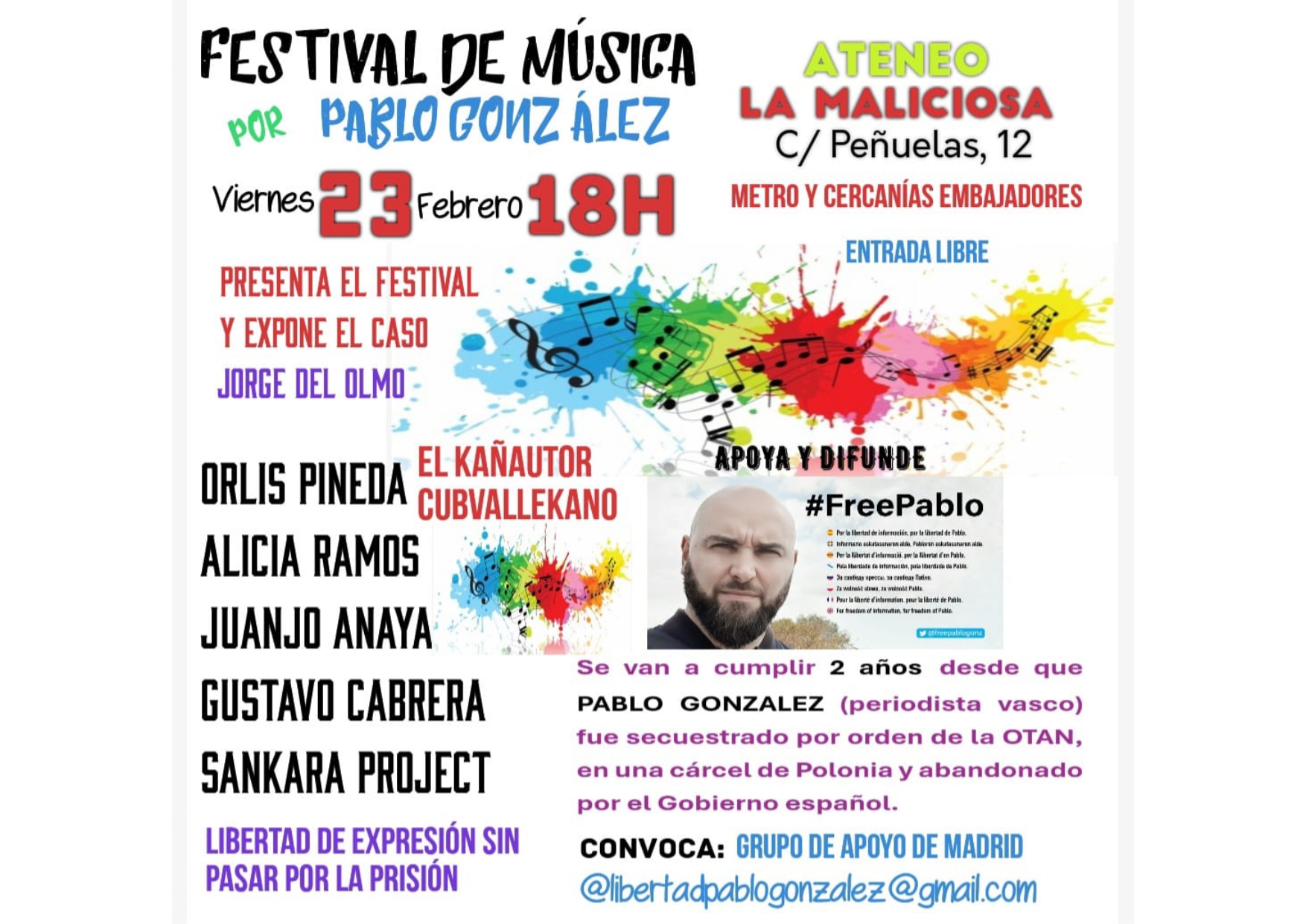 Festival de música por Pablo González