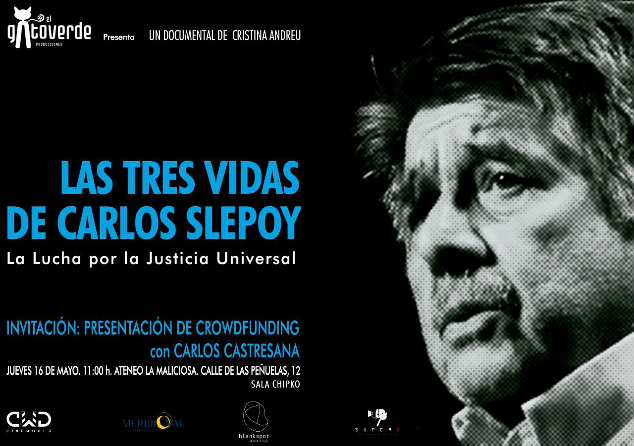 Presentación crowdfunding para el documental «Las tres vidas de Carlos Slepoy»