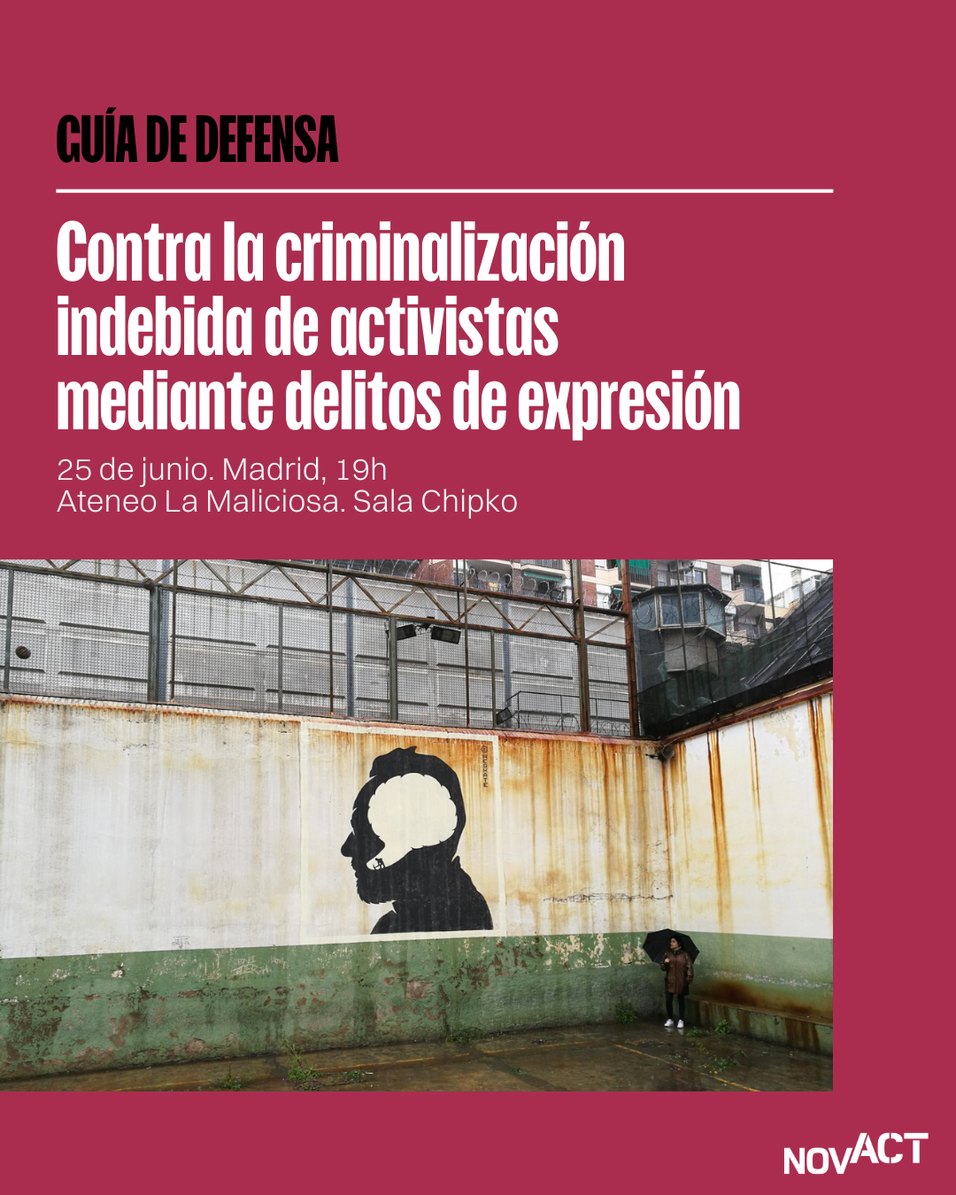 Contra la criminalización indebida de activistas mediante delitos de expresión