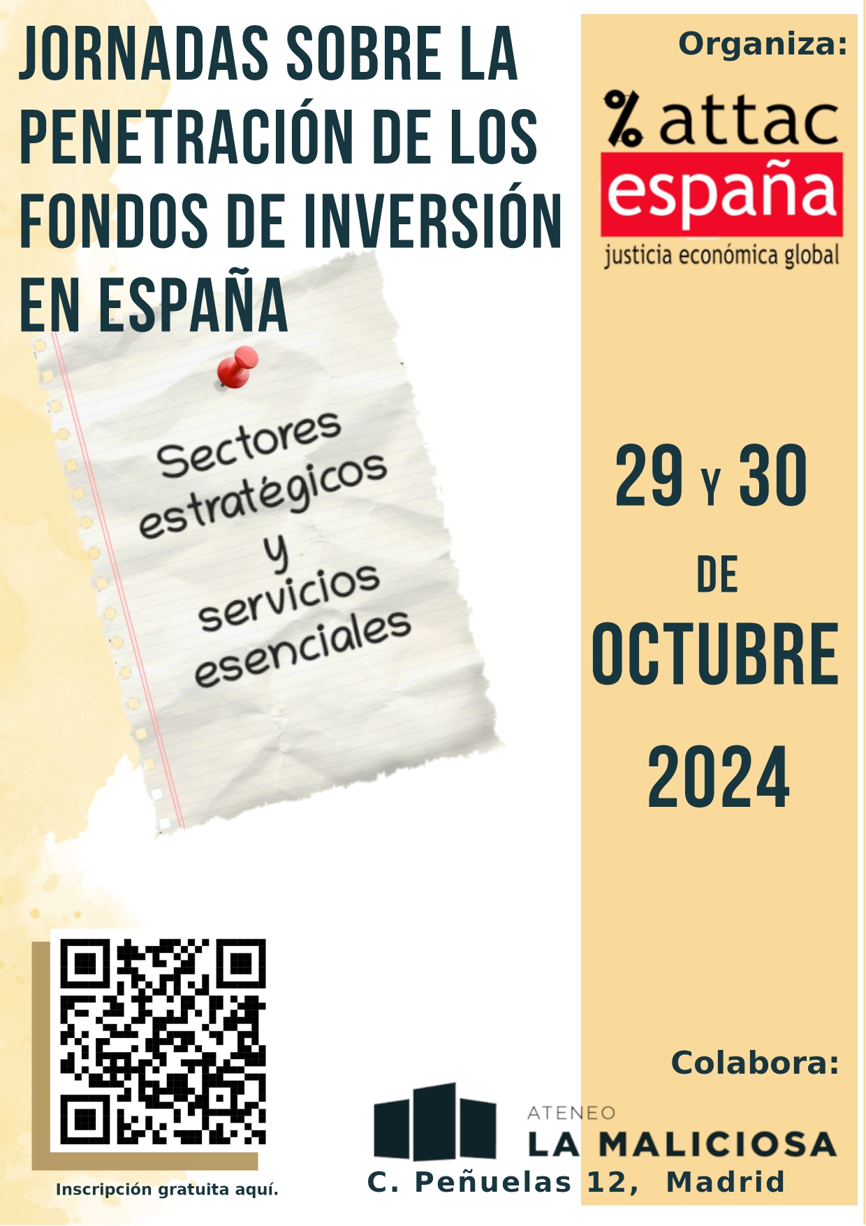 Jornadas sobre la penetración de los fondos de inversión en España