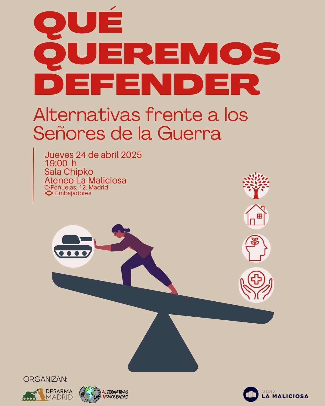 Que queremos defender: alternativas frente a los Señores de la Guerra