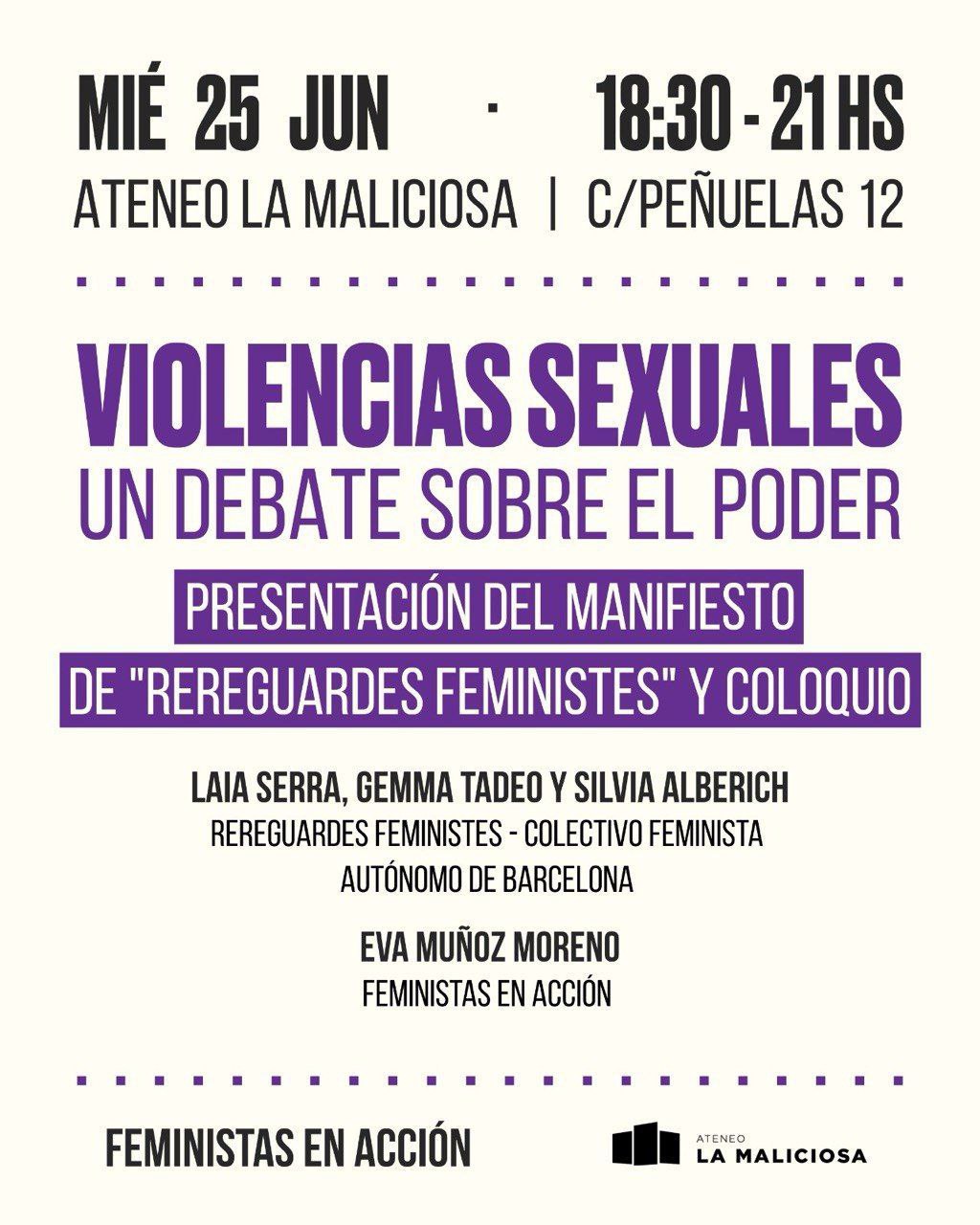 Violencias sexuales: un debate sobre poder