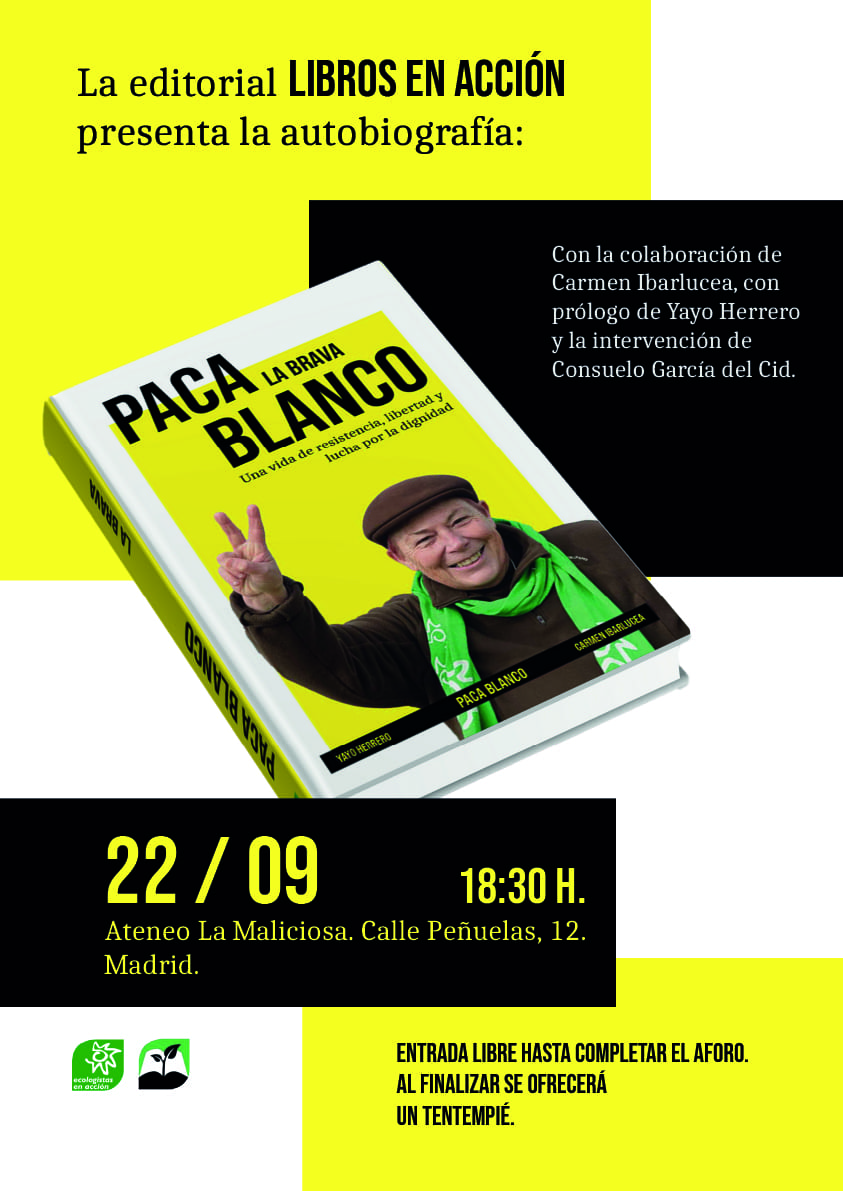 Presentación del libro «Paca Blanco, la Brava»
