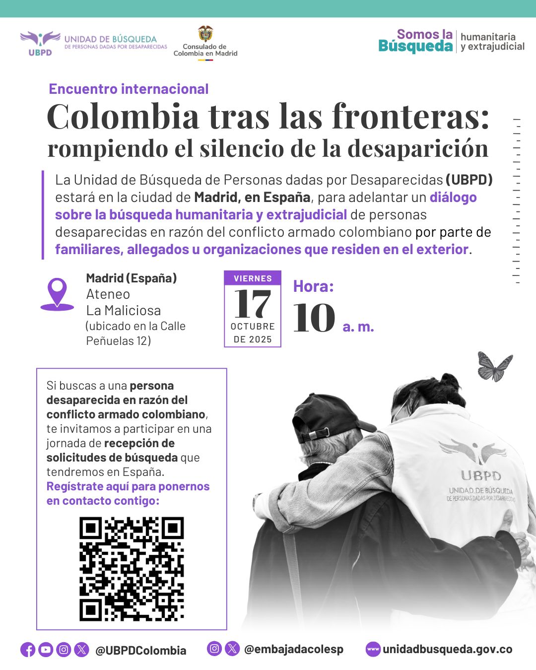 Colombia tras las fronteras: rompiendo el silencio de la desaparición