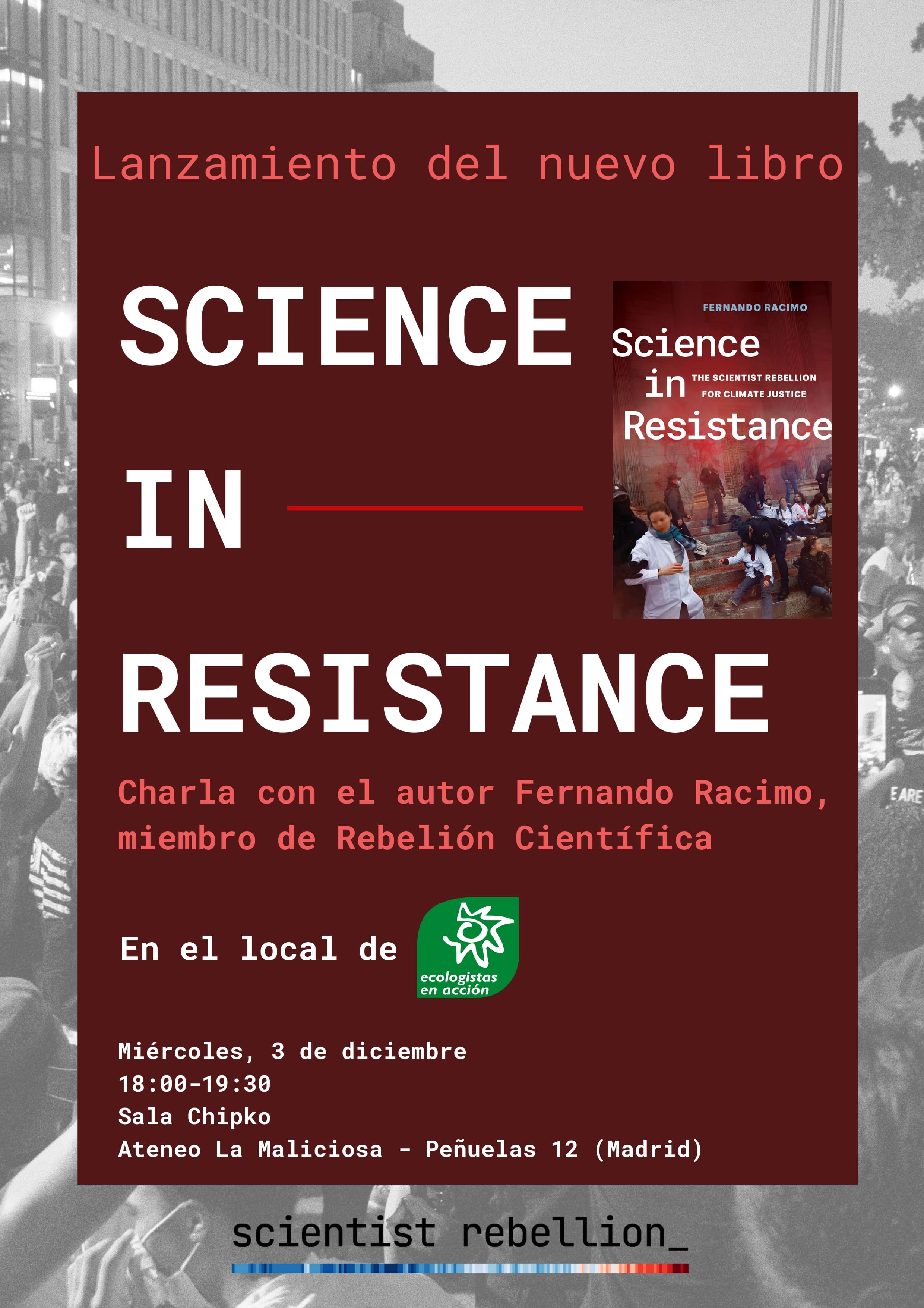 Presentación del libro «Science in Resistance»