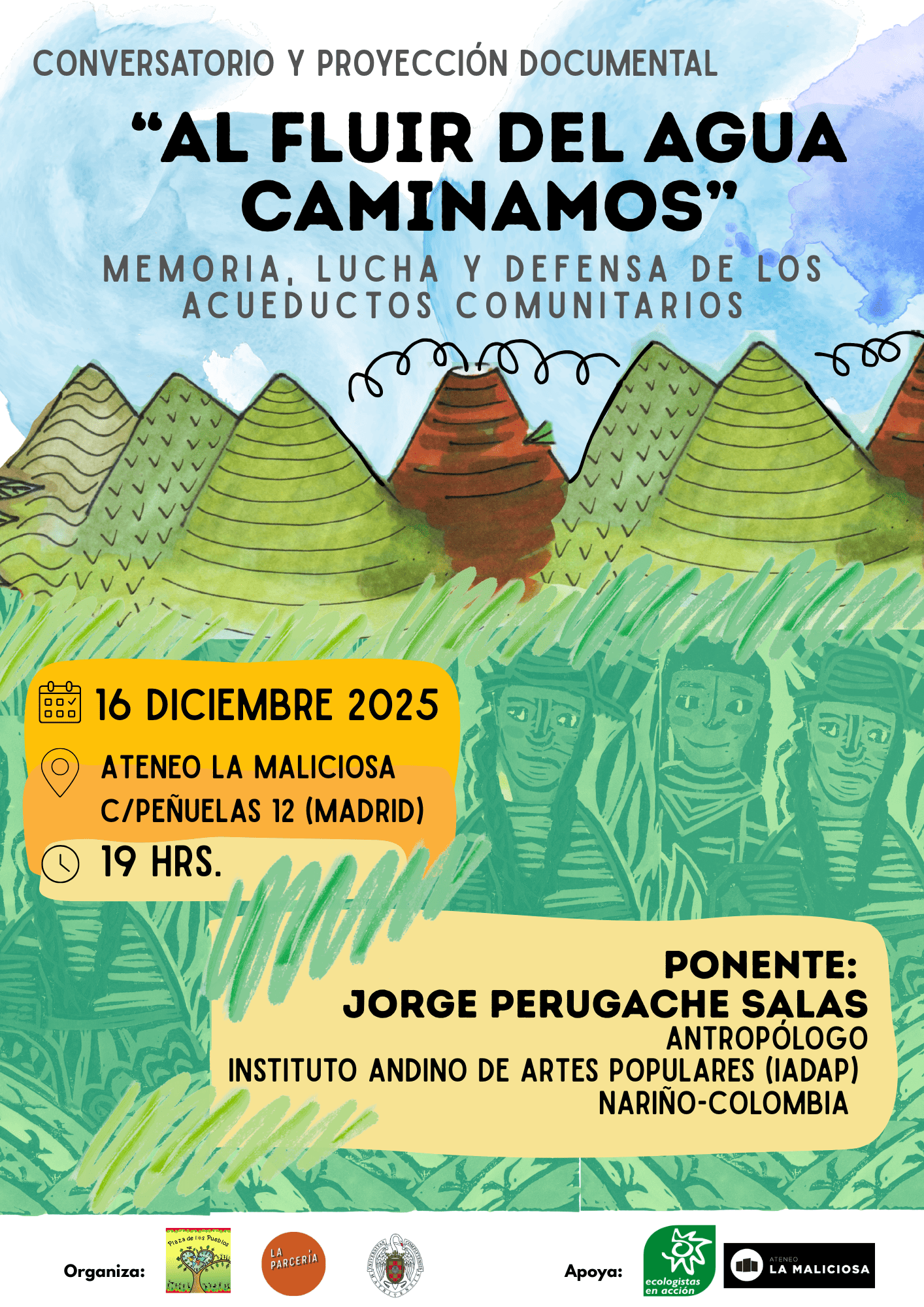 Al fluir del agua caminamos