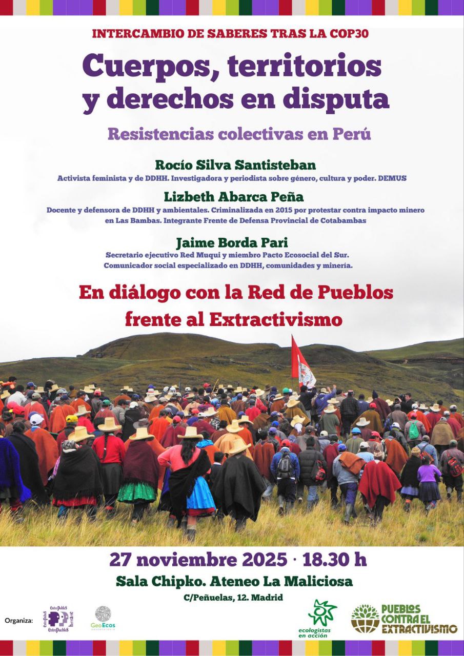 Cuerpos, territorios y derechos en disputa