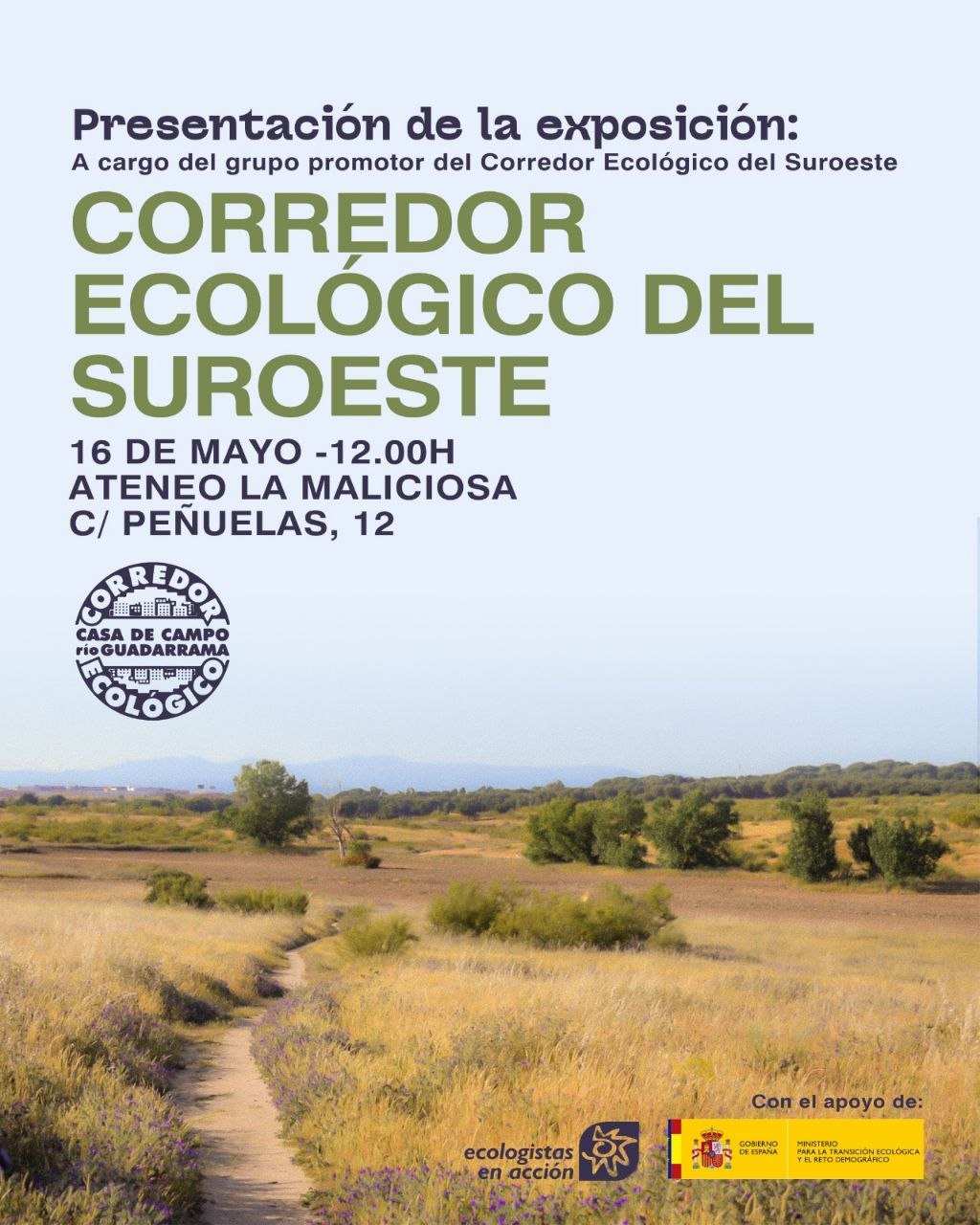 Exposición del Corredor Ecológico del Suroeste
