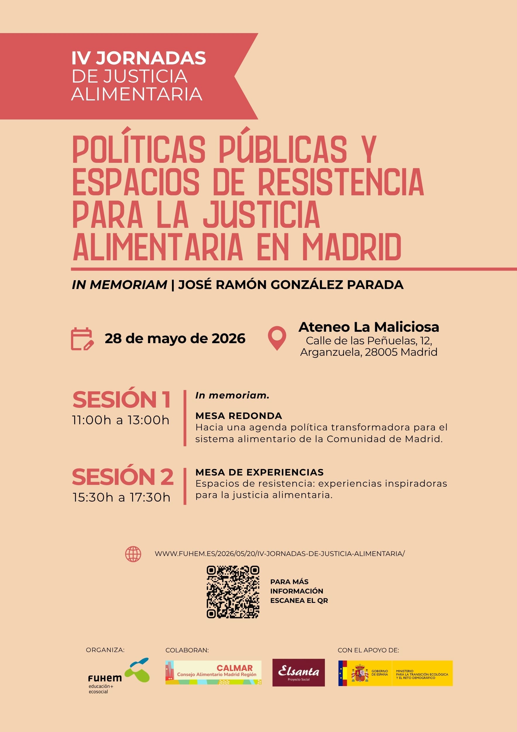 IV Jornadas de Justicia Alimentaria