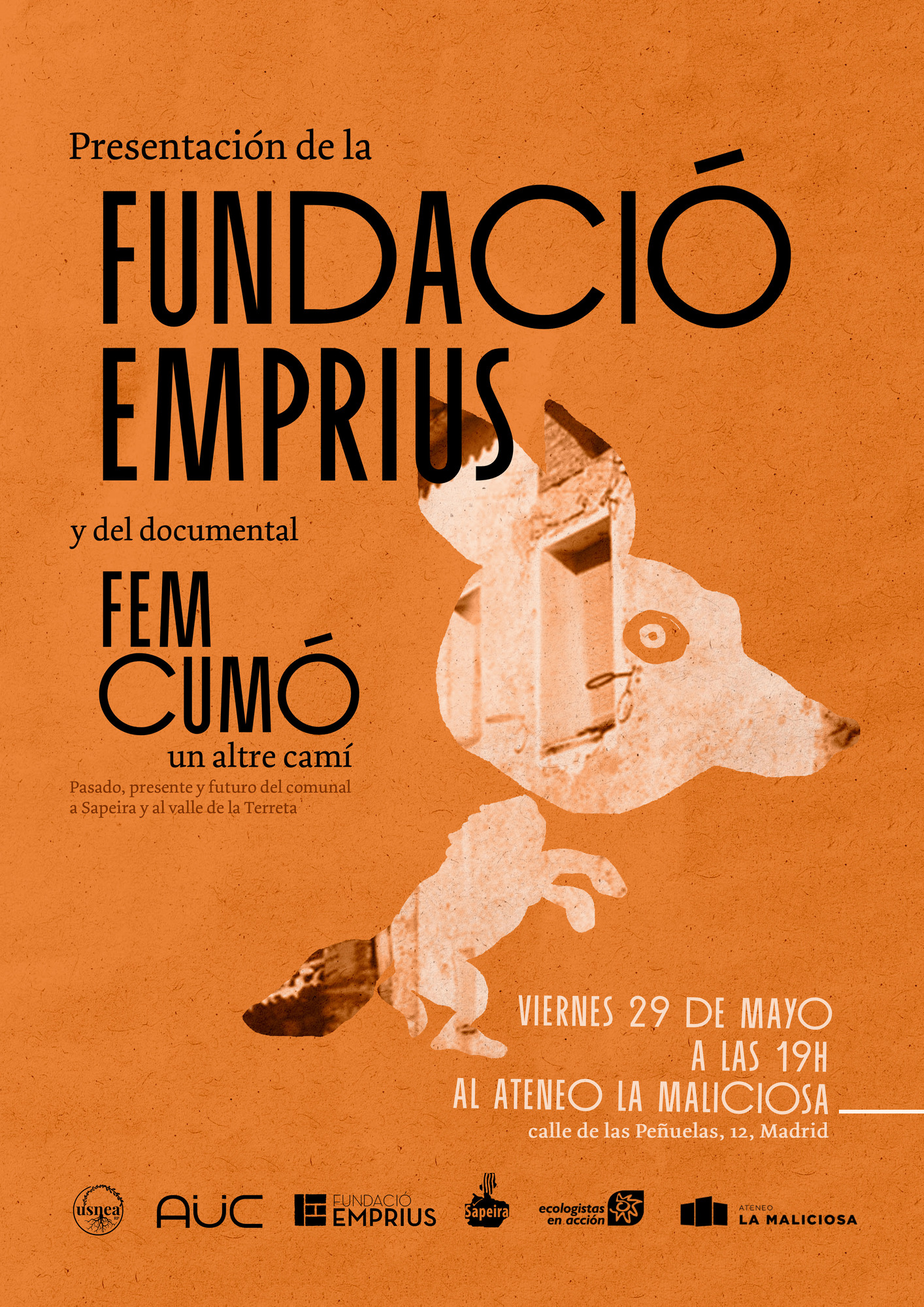 Presentación de la Fundació Emprius y del documental «Fem Cumó»