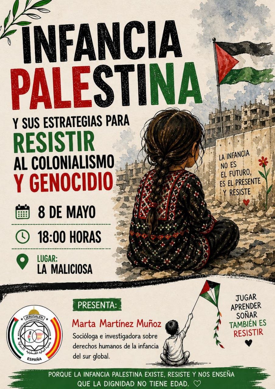 Infancia palestina y sus estrategias para resistir al colonialismo y genocidio