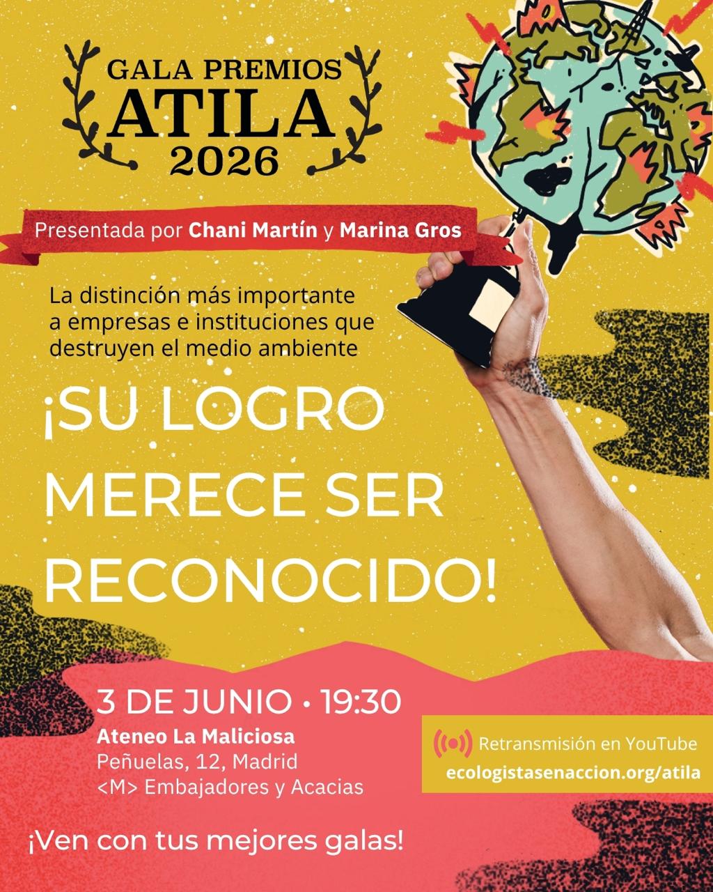 Gala de los Premios Atila 2026