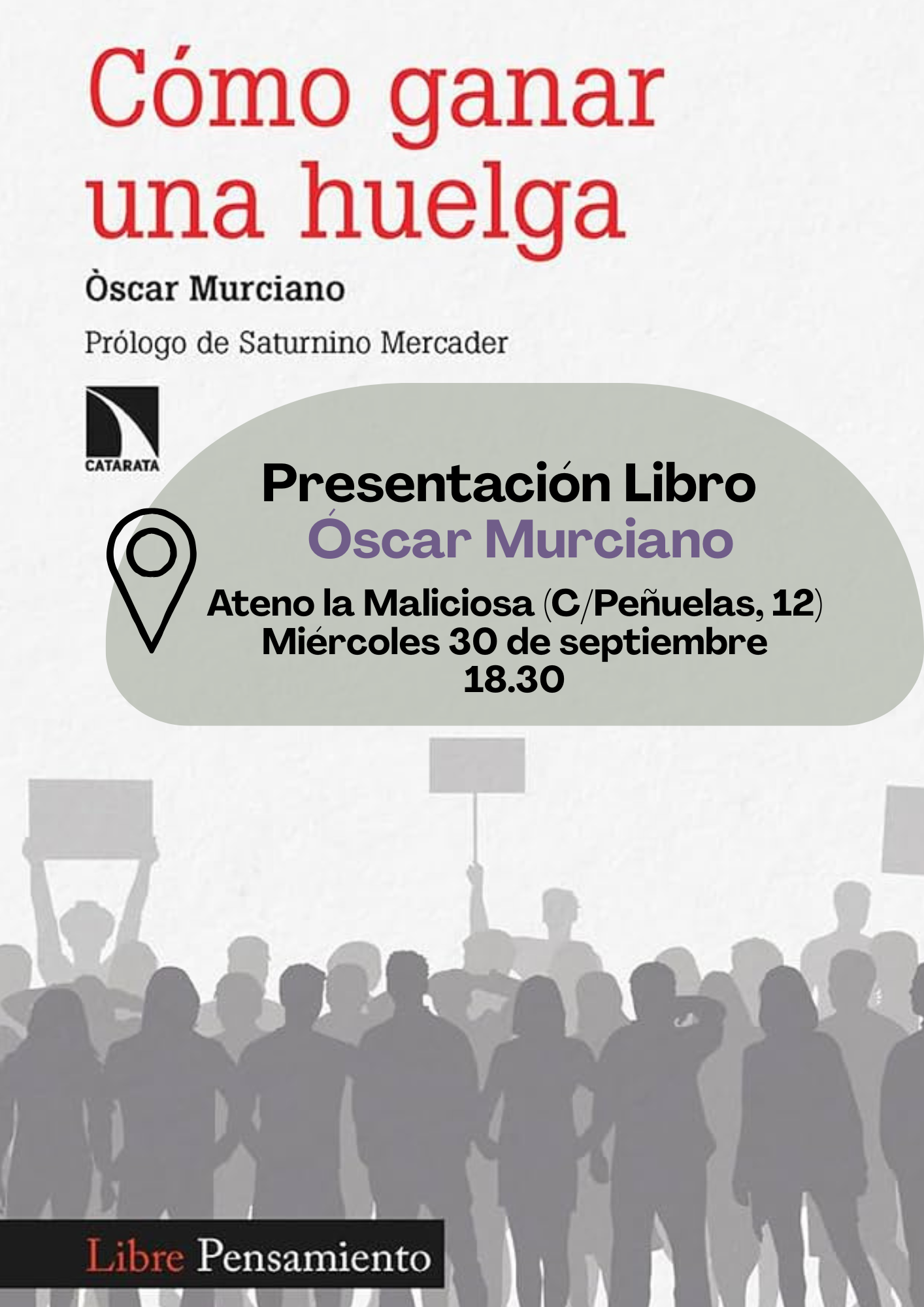 presentación libro «Cómo ganar una huega»