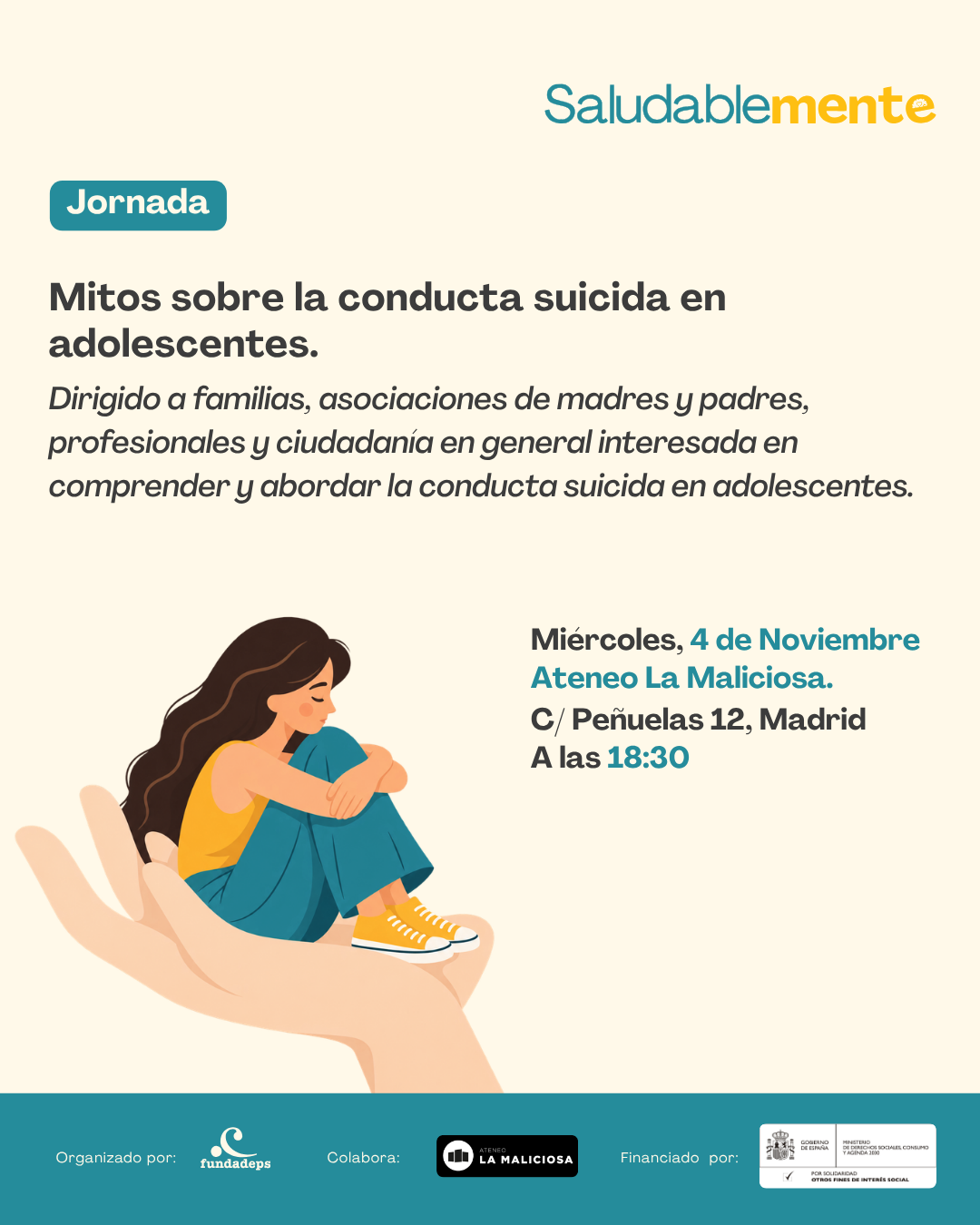 Mitos sobre la conducta suicida en adolescentes
